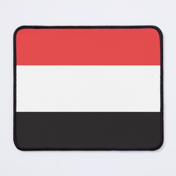 Item preview, National Flag of Yemen in Official Plain Colors designed and sold by drsaver.