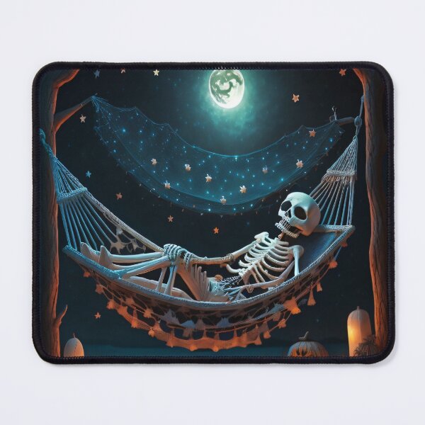 Item preview, Moonlit Hammock Skeleton designed and sold by shadowartsss.