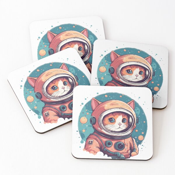 Item preview, Cosmic Kitty Astronaut - Adorable Space Cat Adventure Design designed and sold by SweetWhiskers.