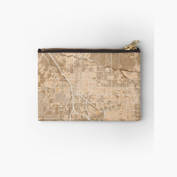 Item preview, Map of Tucson (Arizona, USA) in sepia vintage style designed and sold by blursbyai.