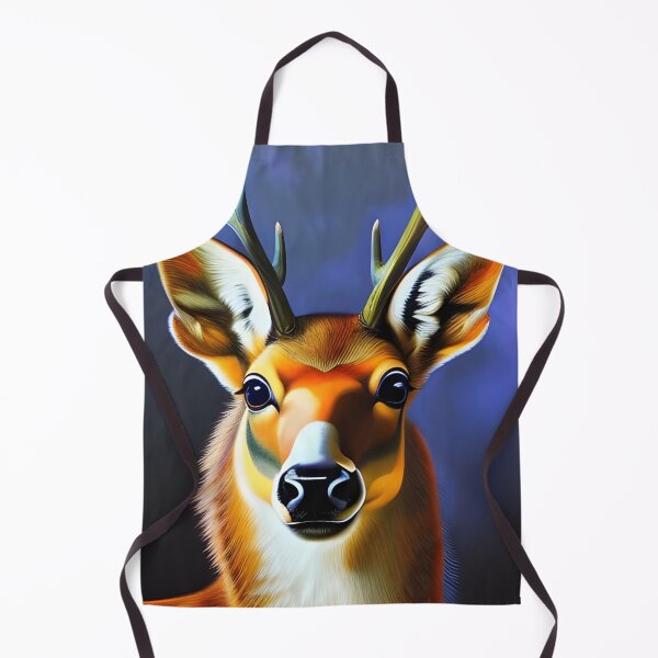 Item preview, Retrato de venado, empaste, Ai Generated Art designed and sold by ACC .