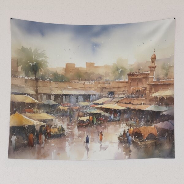 Aperçu de l'œuvre Marrakech Maroc créée et vendue par Vanover Designs.