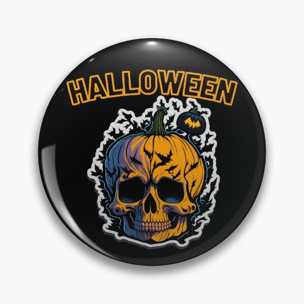 Item preview, Halloween Skull designed and sold by ArtCraftLab.