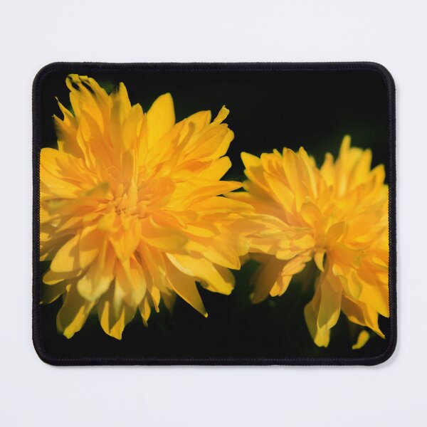 Item preview, Orange flowers on black background designed and sold by olena2552.