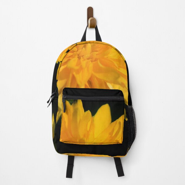 Item preview, Orange flowers on black background designed and sold by olena2552.