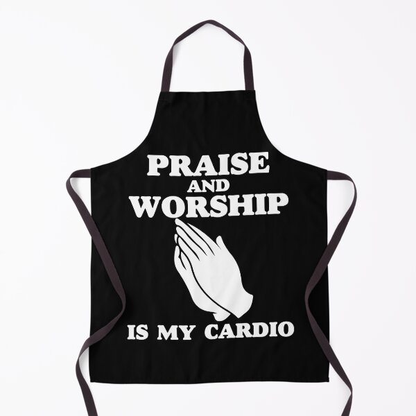 Item preview, Praise And Worship Is My Cardio Religious Inspiring Quotes Gift designed and sold by TMelonShop.