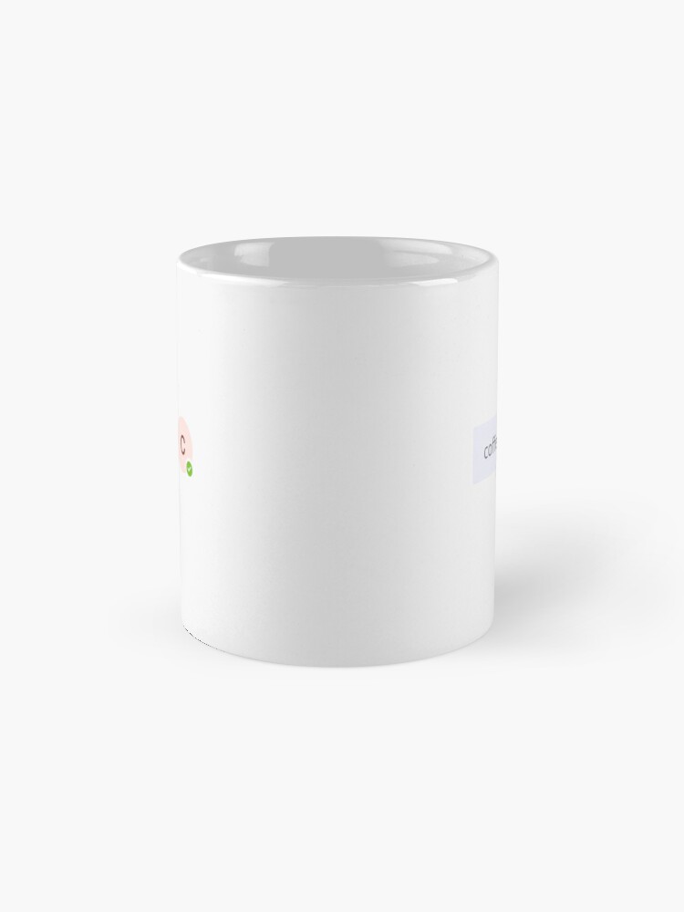 Coffee Mug, Teams "coffee?" designed and sold by hackerwear
