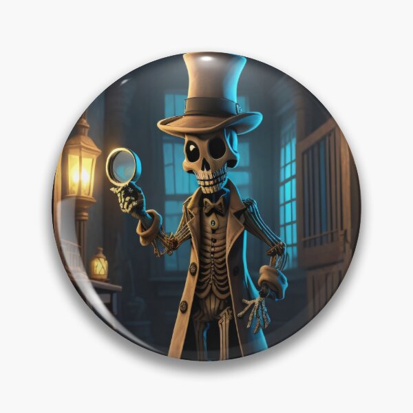 Item preview, Detective Skeleton designed and sold by shadowartsss.