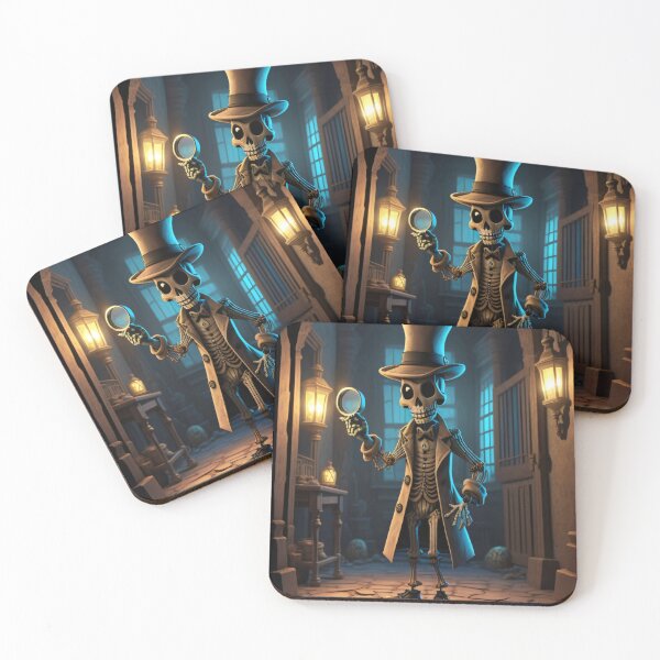 Item preview, Detective Skeleton designed and sold by shadowartsss.