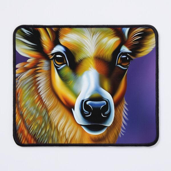 Item preview, Retrato de venado, empaste, Ai Generated Art designed and sold by ACC .
