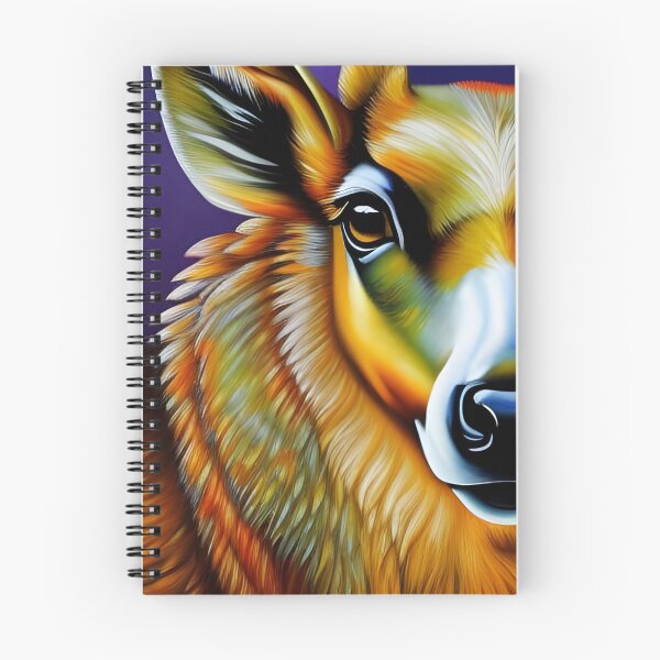 Item preview, Retrato de venado, empaste, Ai Generated Art designed and sold by ACC .