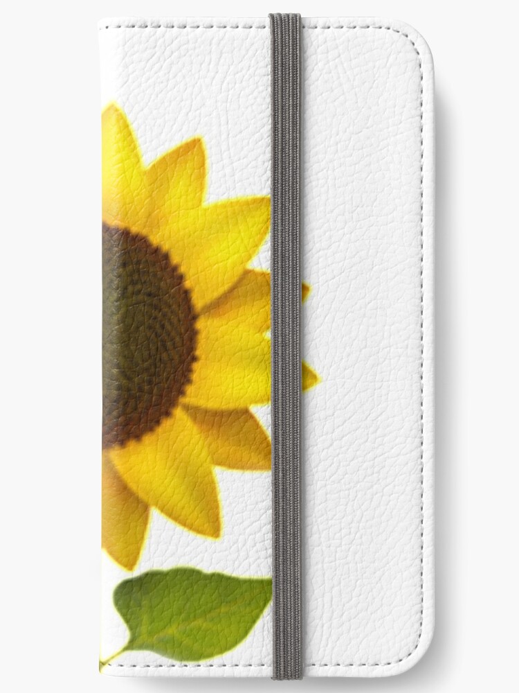 Fundas tarjetero para iPhone «Girasol Emoji» de emojiqueen | Redbubble