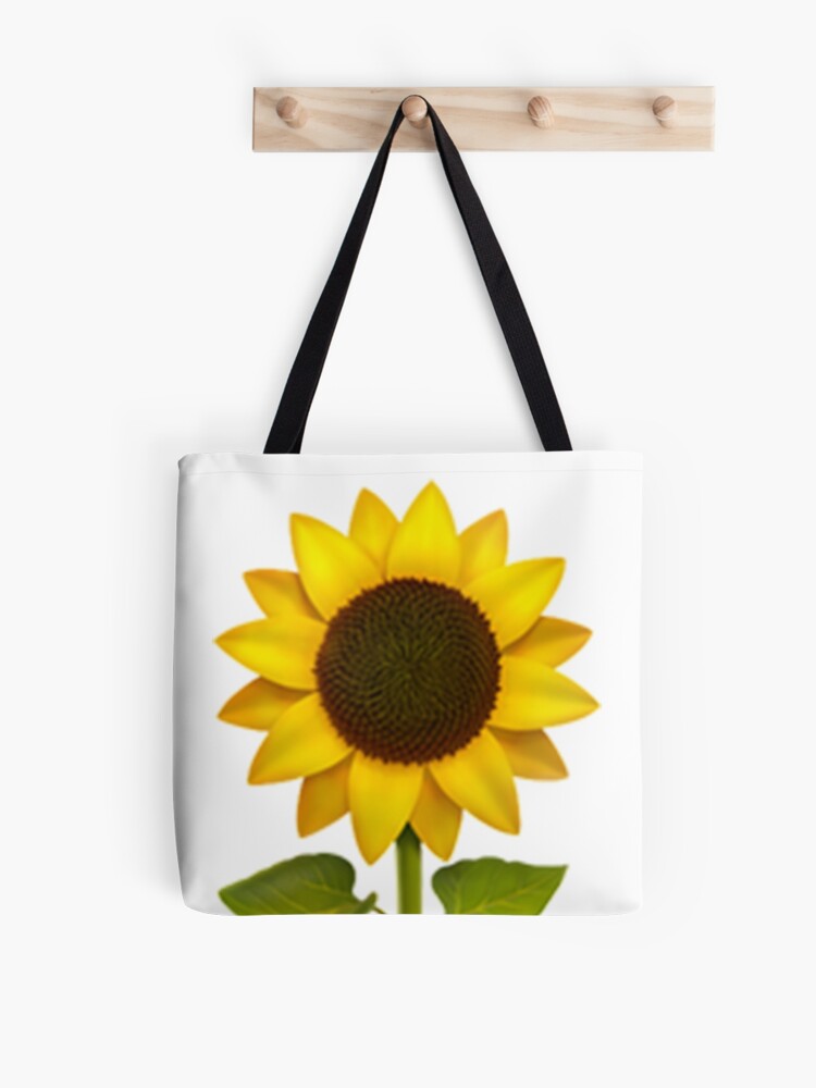 Bolsa de tela «Girasol Emoji» de emojiqueen | Redbubble