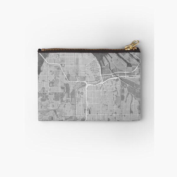Item preview, Map of Tacoma (WA, USA) in gray vintage style designed and sold by blursbyai.