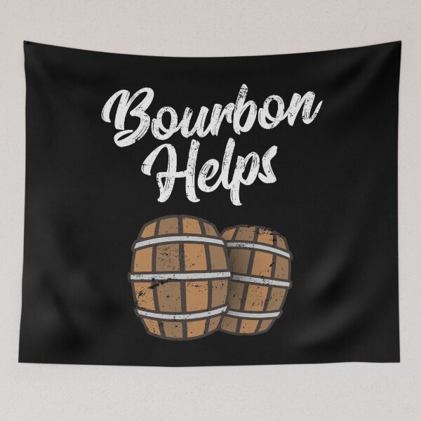 Item preview, Bourbon Helps Whiskey Barrel Pub Crawl designed and sold by 14thFloor.