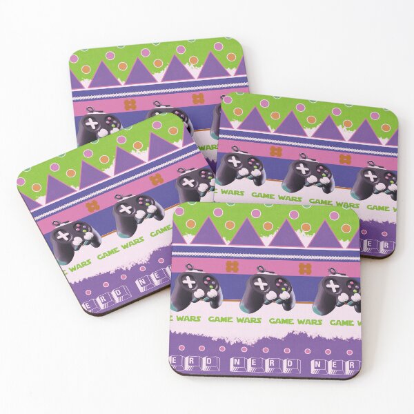 Item preview, Game wars, retro console, nerd designed and sold by Mauswohn.
