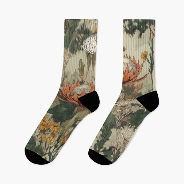 Item preview, Fine fynbos beige designed and sold by Lillypot-Prints.