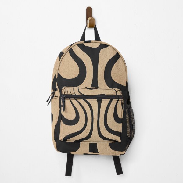 Item preview, Psychedelic sixties - wavy lines - beatnik vintage design - 1960s - space age designed and sold by Luzi Illustrella.