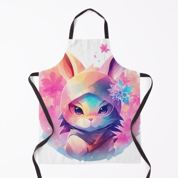 Item preview, Stealthy Hopper: Watercolor Art of a Ninja Bunny designed and sold by Blackstylez.
