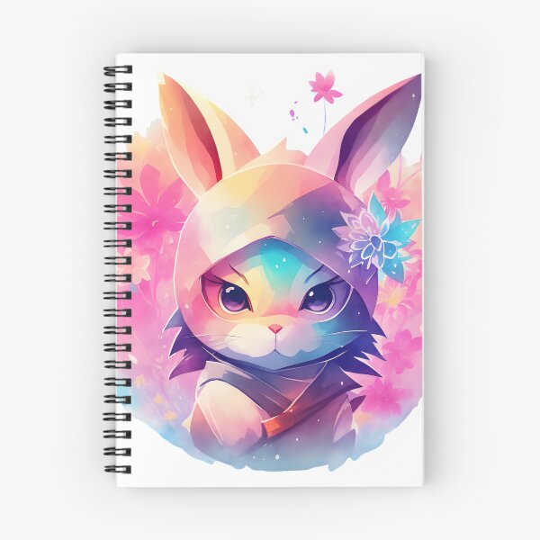 Item preview, Stealthy Hopper: Watercolor Art of a Ninja Bunny designed and sold by Blackstylez.