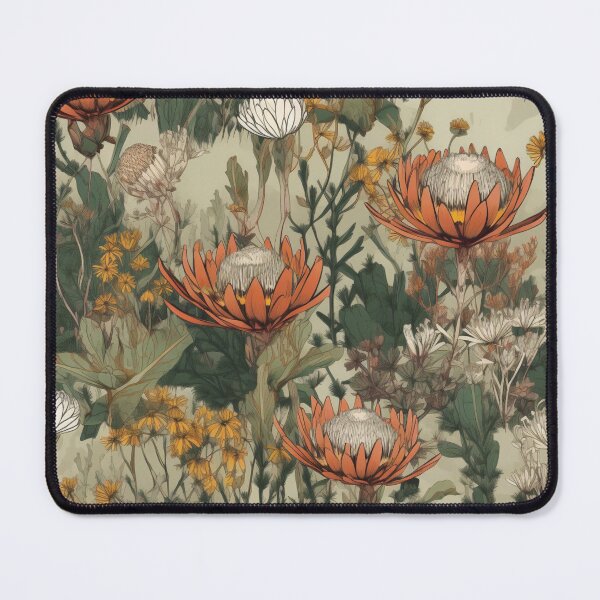 Item preview, Fine fynbos beige designed and sold by Lillypot-Prints.