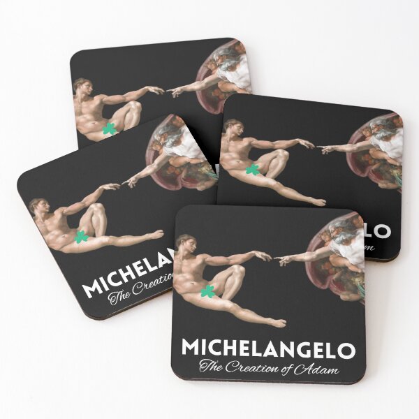 Item preview, Michelangelo The Creation of Adam designed and sold by lesvalises.