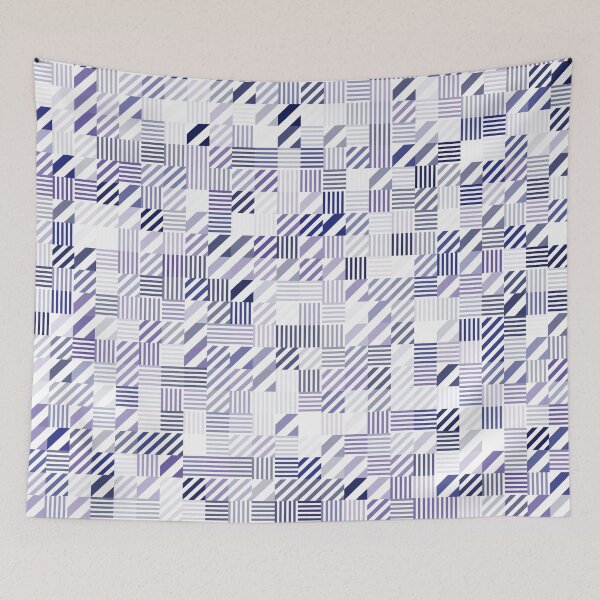 Item preview, Pattern with purple, cyan, blue, white colors star, lines designed and sold by Plessmo.
