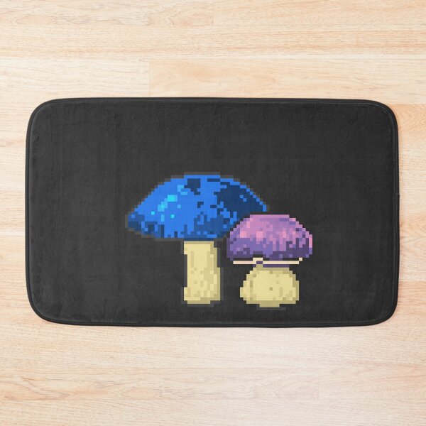 Item preview, Glowing mushrooms pixelart design designed and sold by ManicDesignz.