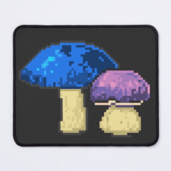 Item preview, Glowing mushrooms pixelart design designed and sold by ManicDesignz.