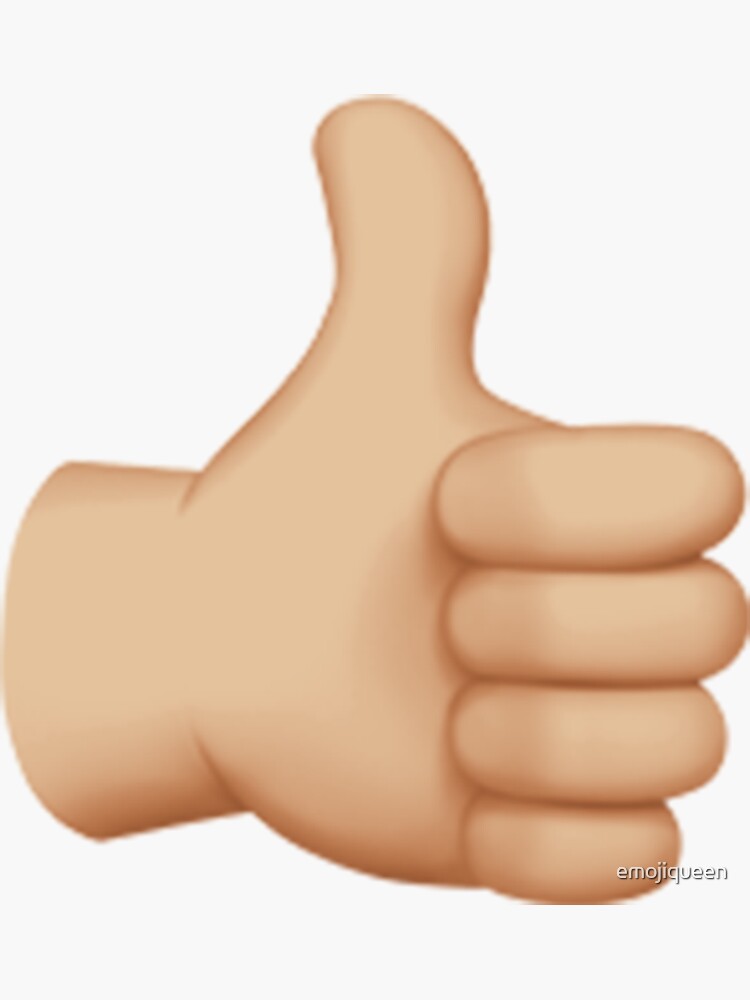 Thumbs Up Emoji Sticker