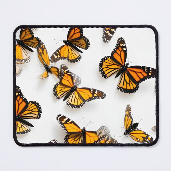Item preview, Bright Monarch Butterflies Pattern designed and sold by Wonder Of Light.