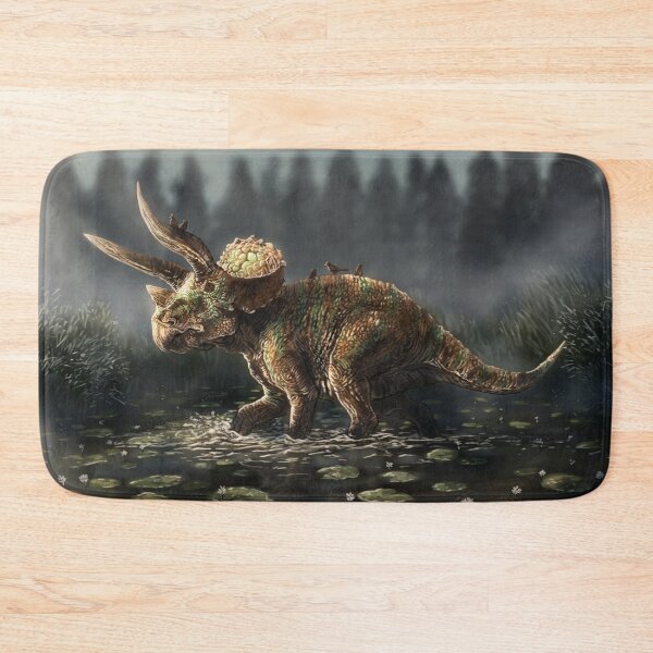 Item preview, Morning scrolling - Triceratops designed and sold by alandodrawing.