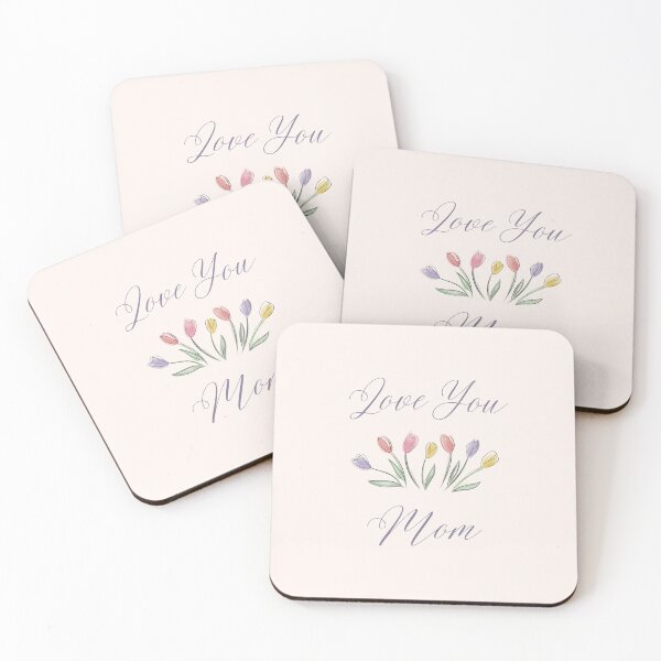 Item preview, Love you mom designed and sold by HidingHeide.