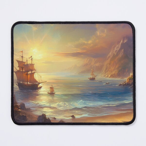 Item preview, Pirate Ship Wall Art - Pirates Cove designed and sold by letsgetinspired.