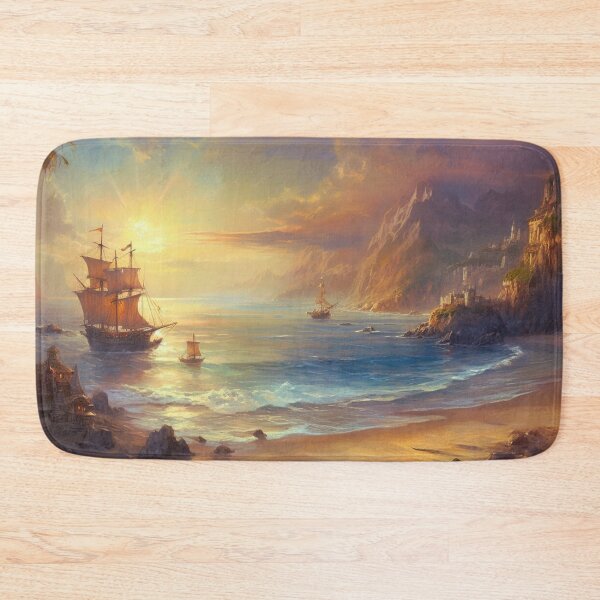 Item preview, Pirate Ship Wall Art - Pirates Cove designed and sold by letsgetinspired.