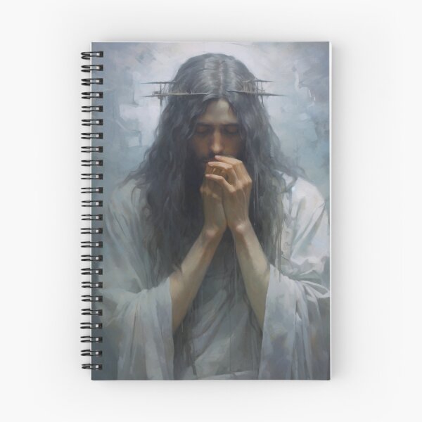 Item preview, Ethereal Lamentations: Paintings of Jesus Christ designed and sold by MedusaAiArt.