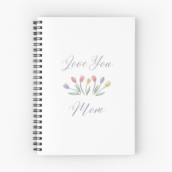 Item preview, I love you mom designed and sold by HidingHeide.