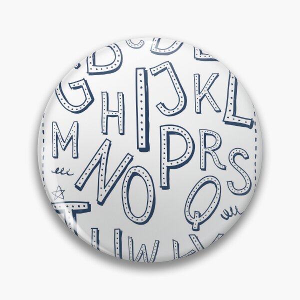 Item preview, NAVY BLUE ALPHABET designed and sold by JAINphotography.