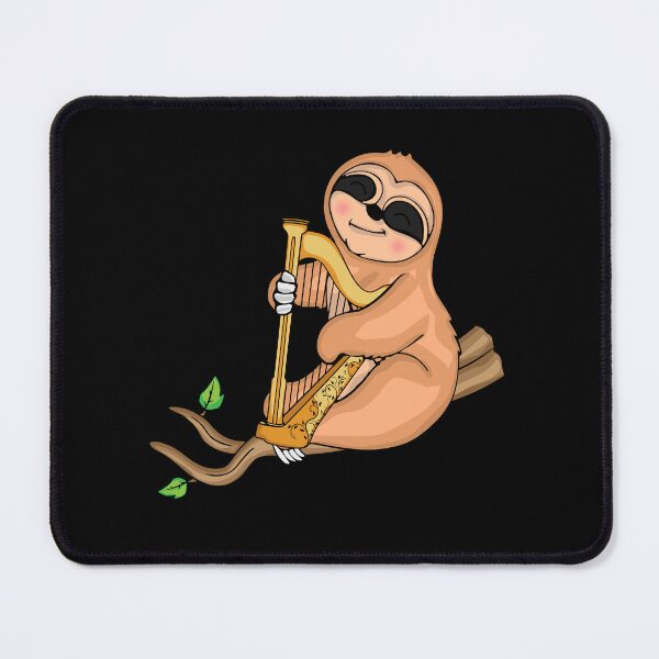 Item preview, Harp Player Gift Girls Harpist Sloth Lover Harp designed and sold by DSWShirts.