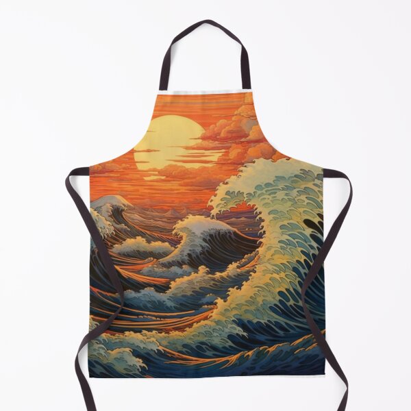 Item preview, The Great Wave Of Pug Pattern designed and sold by Nice En.