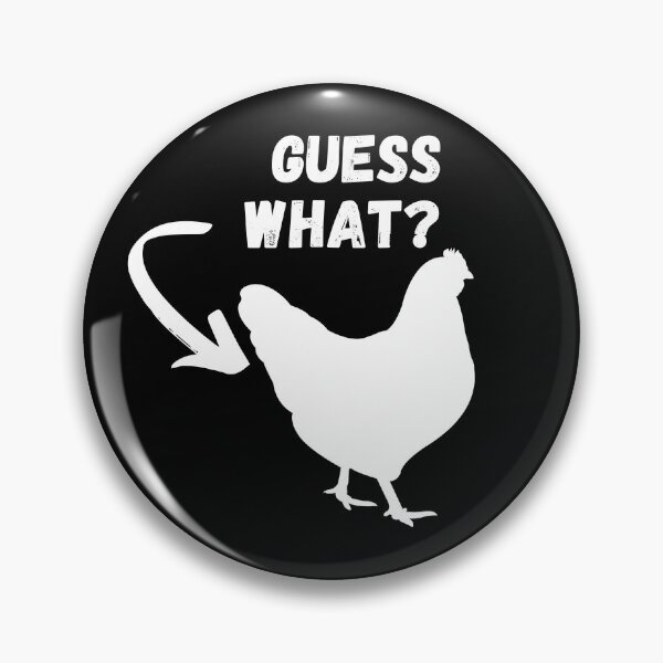 Item preview, Guess What Chicken Butt-Funny Chicken Design designed and sold by bestic.