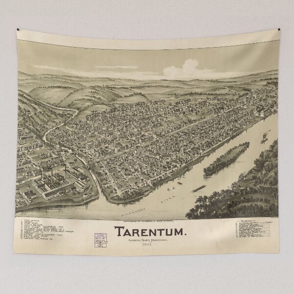Item preview, Tarentum, Pennsylvania (1901) designed and sold by allhistory.