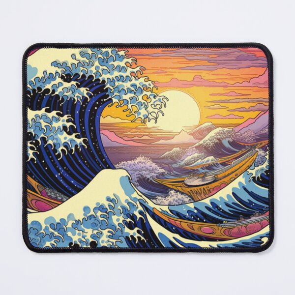 Item preview, The Great Wave Of Pug Pattern designed and sold by Nice En.
