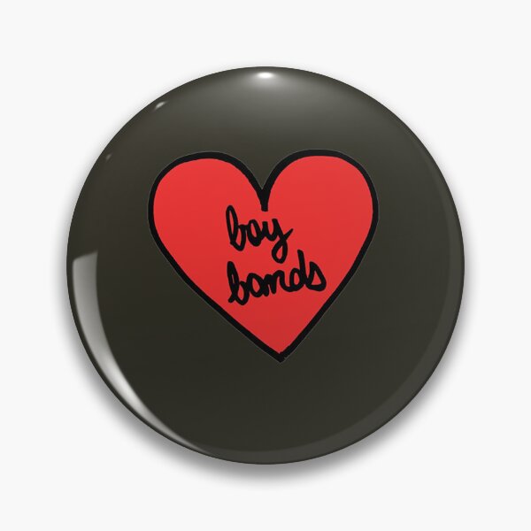 Item preview, Boy Bands Heart Patch designed and sold by RebeccaHanson2.