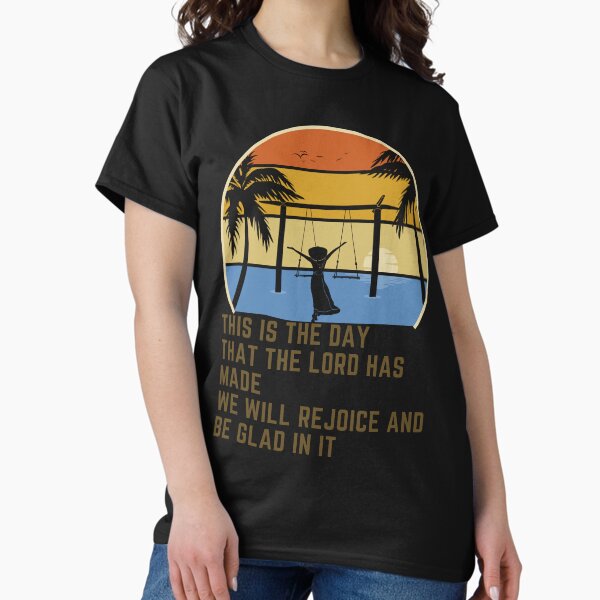Item preview, This is the day that the Lord has made, scripture and bible based, vintage style sunrise designed and sold by JDreaming.