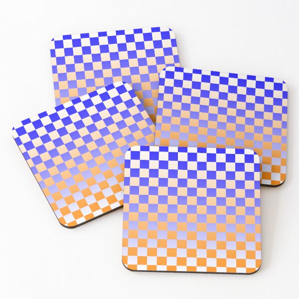 Item preview, Modern Classic Blue Orange Pattern 8 designed and sold by Leopoldus.