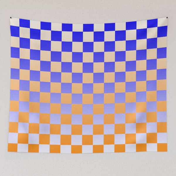 Item preview, Modern Classic Blue Orange Pattern 8 designed and sold by Leopoldus.