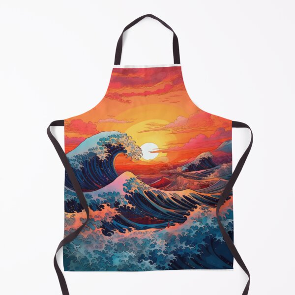 Item preview, The Great Wave Of Pug Pattern designed and sold by Nice En.