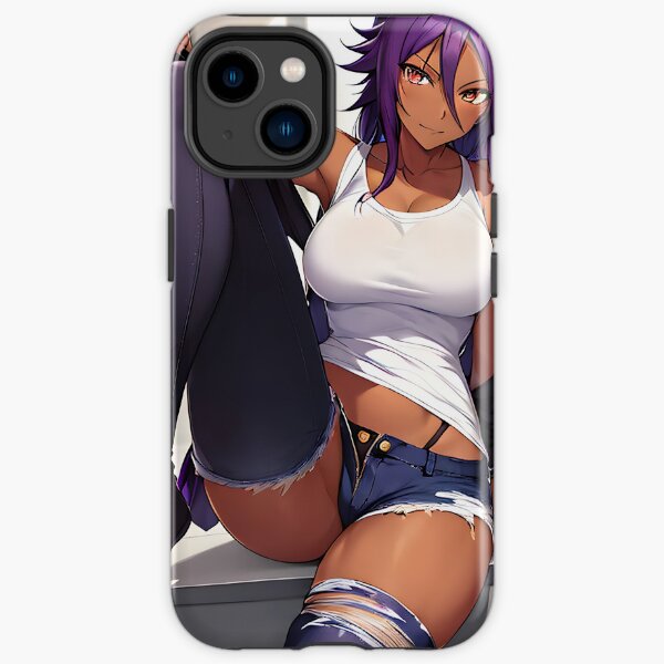 affiche ecchi de Yoruichi Shihouin Coque antichoc iPhone