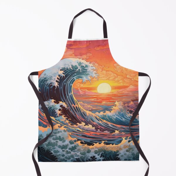 Item preview, The Great Wave Of Pug Pattern designed and sold by Nice En.